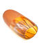 مزهرية روتس - مجموعة ريالتو - ورق الذهب والعنبر - زجاج مورانو الأصلي OMG