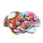 Lagune Sombrero - Multicolor Bowl - Original Murano Glass
