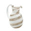 Pitcher Helix - White - Original Murano Glass OMG