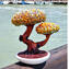 Bonsaï - Deux branches - Verre de Murano original OMG