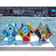 Centro de mesa - Mondrian - A - Cristal de Murano original OMG