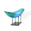 Sandalo blue boat - Centerpiece Battuto - Original Murano Glass OMG