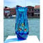 Vaso con Pesci - Tecnica del Sommerso - Vetro di Murano Originale OMG