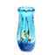Vaso con Pesci - Tecnica del Sommerso - Vetro di Murano Originale OMG