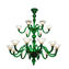 Lampadario Imperiale Firenze - Liberty - Murano Glass - 12 + 6 luci