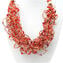 Collana Millefili Conterie - Amar - Rosso & oro - Vetro di Murano Originale OMG