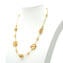 Collana Emily - Con perle oro - Vetro di Murano Originale OMG