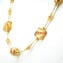 Collana Emily - Con perle oro - Vetro di Murano Originale OMG