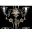 Applique cadoro 3 + 2 luci - Oro - Murano Glass
