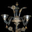 Applique cadoro 3 + 2 luci - Oro - Murano Glass
