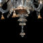 Applique cadoro 3 + 2 luci - Oro - Murano Glass