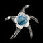 Stella Marina - Bianco & Azzurro - Vetro di Murano Originale OMG