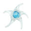 Stella Marina - Bianco & Azzurro - Vetro di Murano Originale OMG