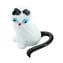 white Cat - Original Murano Glass OMG