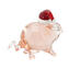 Lovely Christmas pig - Original Murano glass OMG