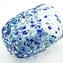 Set di 6 Bicchieri Blu - Arlecchino - Vetro di Murano Originale OMG