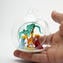 Weihnachtskugel mit Krippe - Original Murano Glas OMG