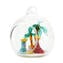 Weihnachtskugel mit Krippe - Original Murano Glas OMG