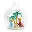 Weihnachtskugel mit Krippe - Original Murano Glas OMG