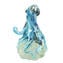 Hellblauer Oktopus auf Glassockel - Original Murano Glass OMG