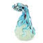 Hellblauer Oktopus auf Glassockel - Original Murano Glass OMG