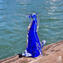 Pinguino figurina - Colori sommersi - 1 Pezzo - Vetro di Murano