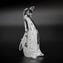 Pinguino figurina - Bianco sommersi - Vetro di Murano