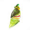 Tucano - murrine e oro - Collezione Lallero - Animali - Vetro di Murano Originale Omg