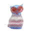 Gufo con murrine e oro - Collezione Lallero - Animali - Vetro di Murano Originale Omg