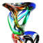 Scultura Astratta Climax - Vetro di Murano Originale