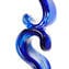 Escultura de vidro ondas - Vidro Murano original