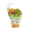 Elefant mit Murrine und Gold - Lallero-Kollektion - Original Muranoglas OMG