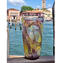  Nuance Collection - Amber Amethist & Silver- Sbruffi Vase - Original Murano glass