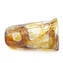  Nuance Collection - Amber Amethist & Silver- Sbruffi Vase - Original Murano glass
