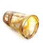  Nuance Collection - Amber Amethist & Silver- Sbruffi Vase - Original Murano glass