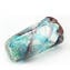 Nuance Collection - Aquamarine Amethist & Silver - Sbruffi Vase - Original Murano glass