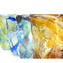 Nuance Collection - Blue & Silver - Sbruffi Vase - Original Murano glass