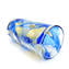 Nuance Collection - Blue & Silver - Sbruffi Vase - Original Murano glass