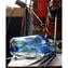 Nuance Collection - Blue & Silver - Sbruffi Vase - Original Murano glass