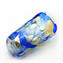 Nuance Collection - Blue & Silver - Sbruffi Vase - Original Murano glass