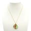 Bloom Pendant Jade - Round - Murrine & Gold  - Orignal Murano Glass OMG 