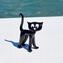 Gatto in miniatura - Vetro di Murano Originale OMG