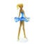 Miniatura di ballerina - Blu - vetro di Murano originale OMG