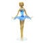 Miniatura di ballerina - Blu - vetro di Murano originale OMG