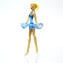 Miniatura di ballerina - Blu - vetro di Murano originale OMG