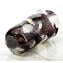 Nuance Collection - Ametyst & Silver - Sbruffi Vase - Original Murano glass