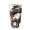 Nuance Collection - Ametyst & Silver - Sbruffi Vase - Original Murano glass