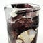 Nuance Collection - Ametyst & Silver - Sbruffi Vase - Original Murano glass