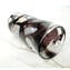 Nuance Collection - Ametyst & Silver - Sbruffi Vase - Original Murano glass
