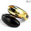 Klimt Bracelet - Glass Painted 24kt Gold - Original Murano Glass OMG